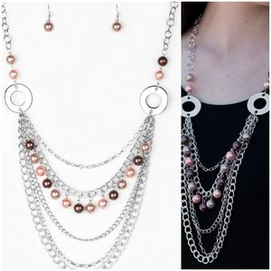 BELLES AND WHISTLES MULTI-NECKLACE/EARRING SET